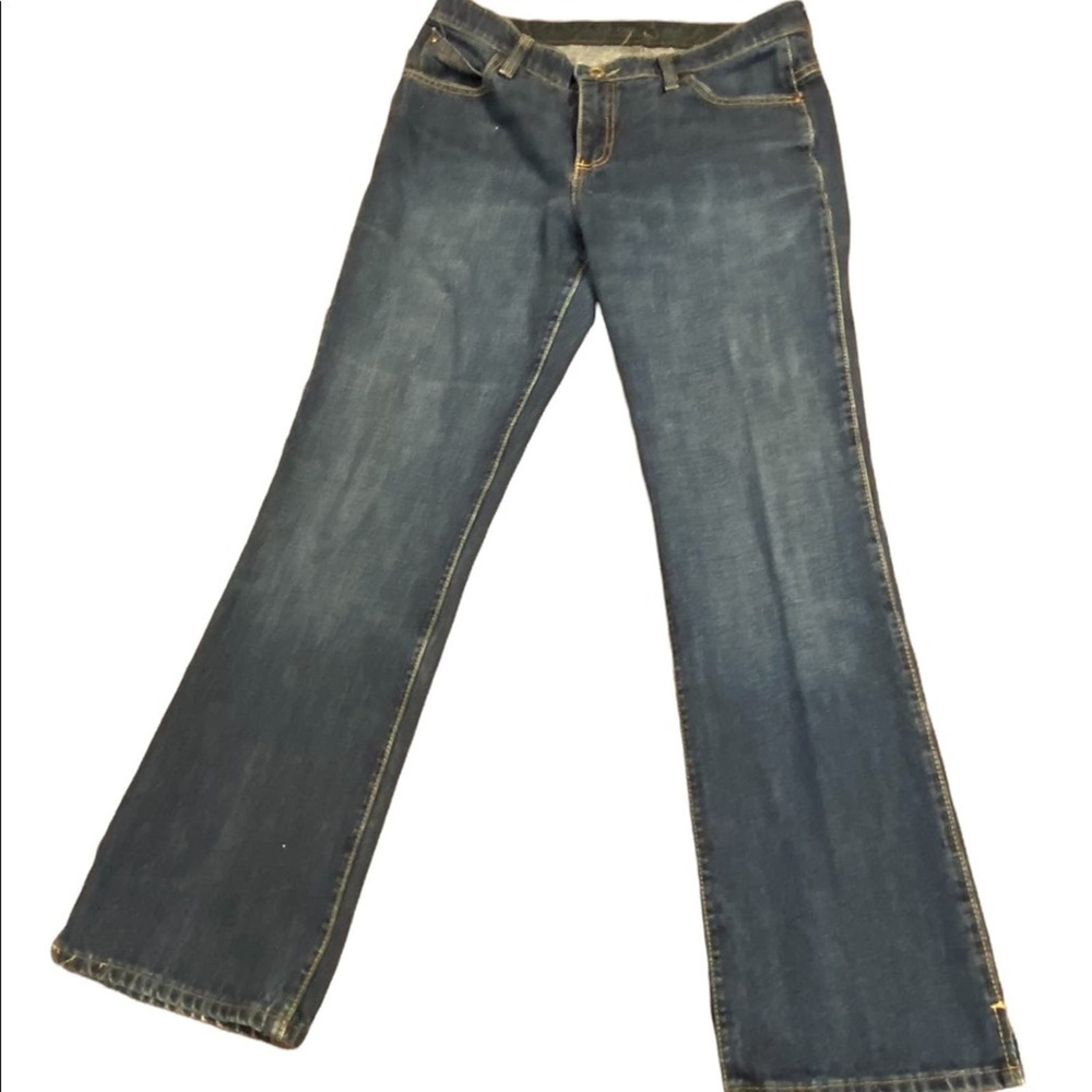 Wrangler Ladies WRC 100N - 9/10 - 32" x 30 Bootcut Jeans with No Gap Waistband.